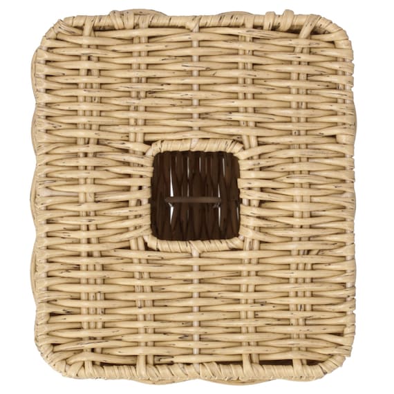 ラタン風 編み込み ペーパーボックス(HN025) 4枚目画像