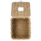 ラタン風 編み込み ペーパーボックス(HN025) 5枚目画像