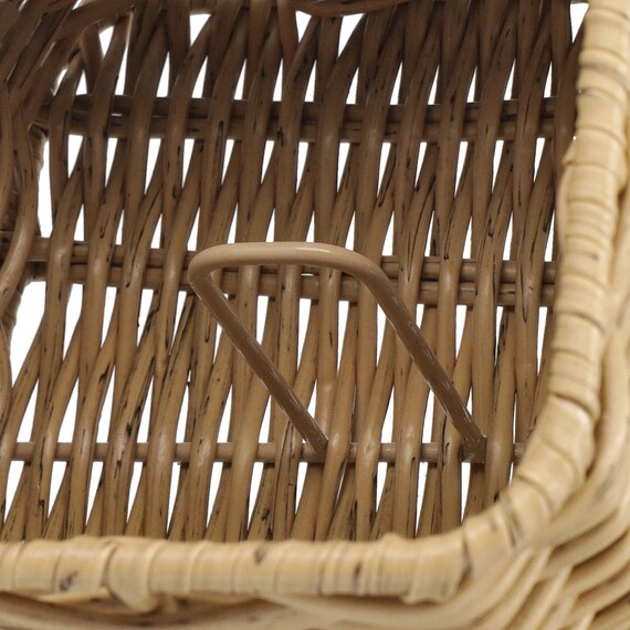 ラタン風 編み込み ペーパーボックス(HN025) 6枚目画像