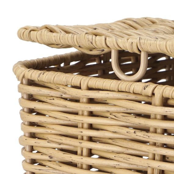 ラタン風 編み込み ペーパーボックス(HN025) 7枚目画像