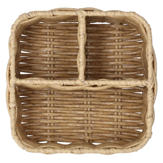 ラタン風 編み込み オーガナイザー(HN025) 4枚目画像