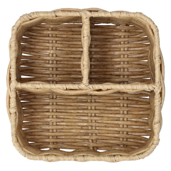 ラタン風 編み込み オーガナイザー(HN025) 4枚目画像