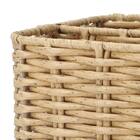 ラタン風 編み込み オーガナイザー(HN025) 5枚目画像