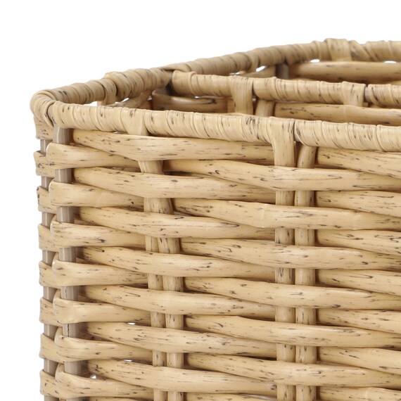 ラタン風 編み込み オーガナイザー(HN025) 5枚目画像