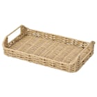 ラタン風 編み込み トレイ(HN025) 1枚目画像