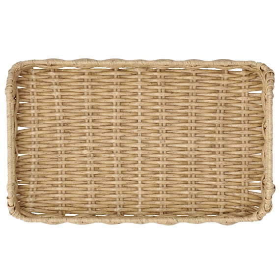 ラタン風 編み込み トレイ(HN025) 6枚目画像