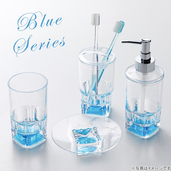 MSクリアビュー タンブラー ブルー (280ml JB04) 5枚目画像