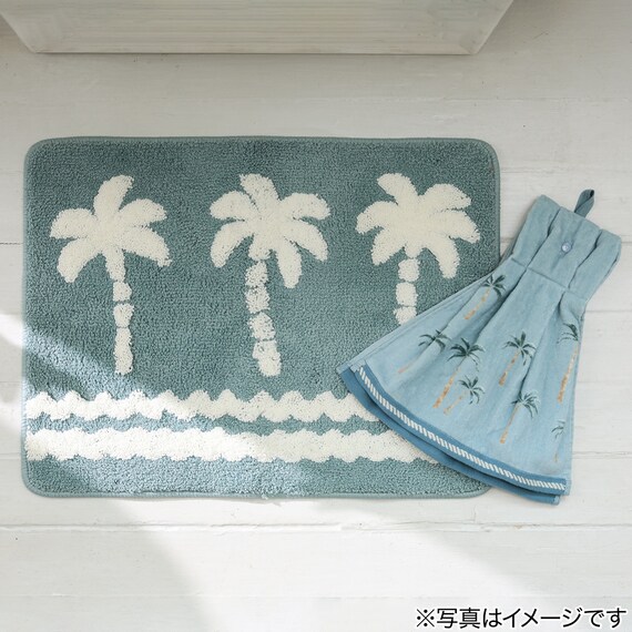 バスマット(35×50cm ヤシノキ NR04) 2枚目画像