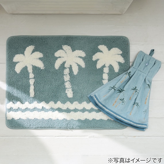 バスマット(35×50cm ヤシノキ NR04) 2枚目画像