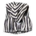 しまがら ループ付き ヘアキャップ(グレー TY) 2枚目画像