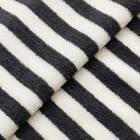 しまがら ループ付き フェイスタオル(グレー TY) 2枚目画像