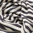 しまがら ループ付き フェイスタオル(グレー TY) 5枚目画像