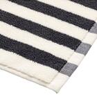 しまがら ループ付き バスマット(グレー TY) 3枚目画像