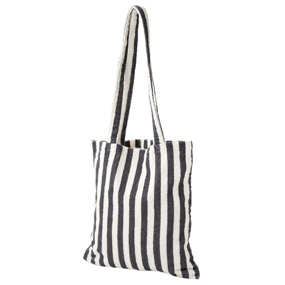 しまがら ループ付き ランドリートート(グレー TY) 1枚目画像