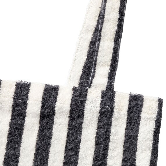 しまがら ループ付き ランドリートート(グレー TY) 5枚目画像