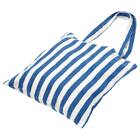 しまがら ループ付き ランドリートート(ブルー TY) 2枚目画像