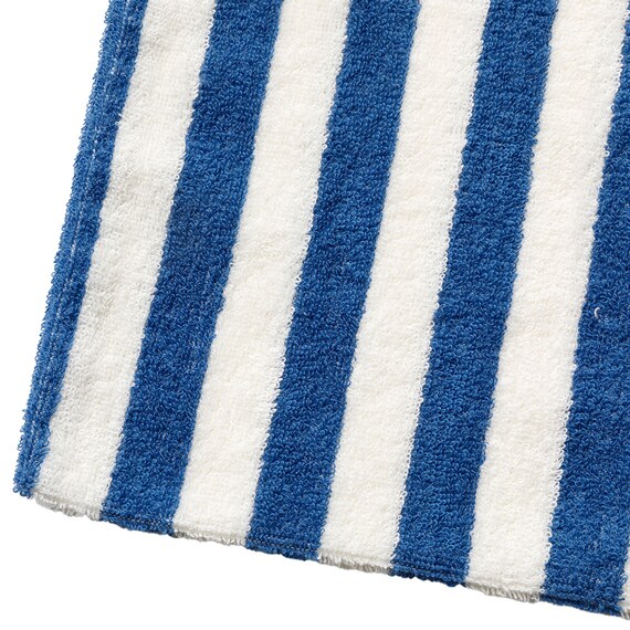 しまがら ループ付き ランドリートート(ブルー TY) 4枚目画像