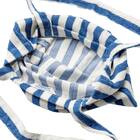 しまがら ループ付き ランドリートート(ブルー TY) 8枚目画像