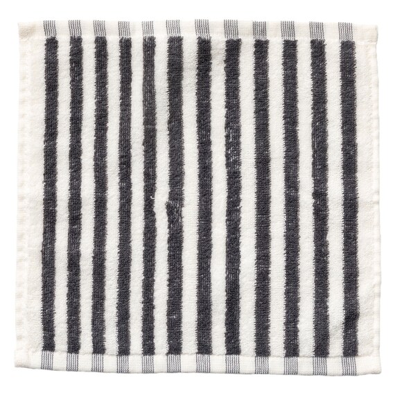 しまがら ハンドタオル(グレー TY) 1枚目画像