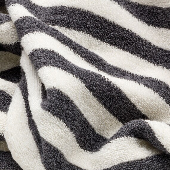 しまがら ハンドタオル(グレー TY) 7枚目画像