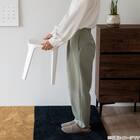 バスチェア 座面高30cm(EX30 ホワイト) 6枚目画像