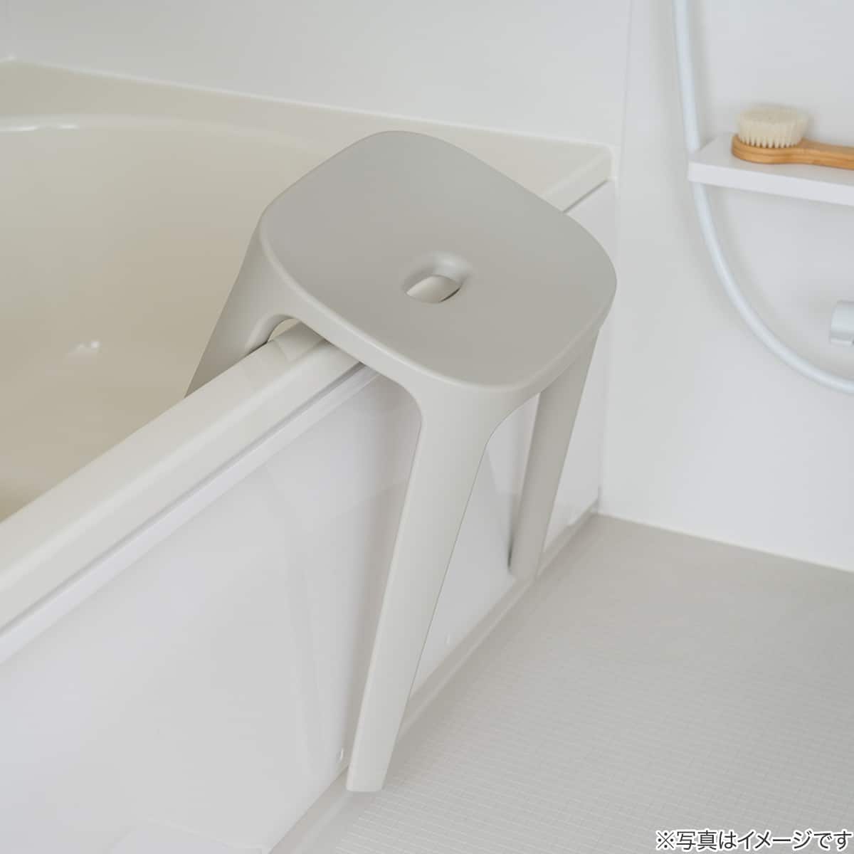 バスチェア 座面高40cm(EX40 ベージュ) | ニトリネット【公式】 家具