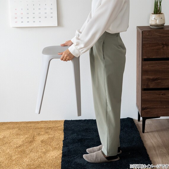 バスチェア 座面高40cm(EX40 ライトグレー) 6枚目画像