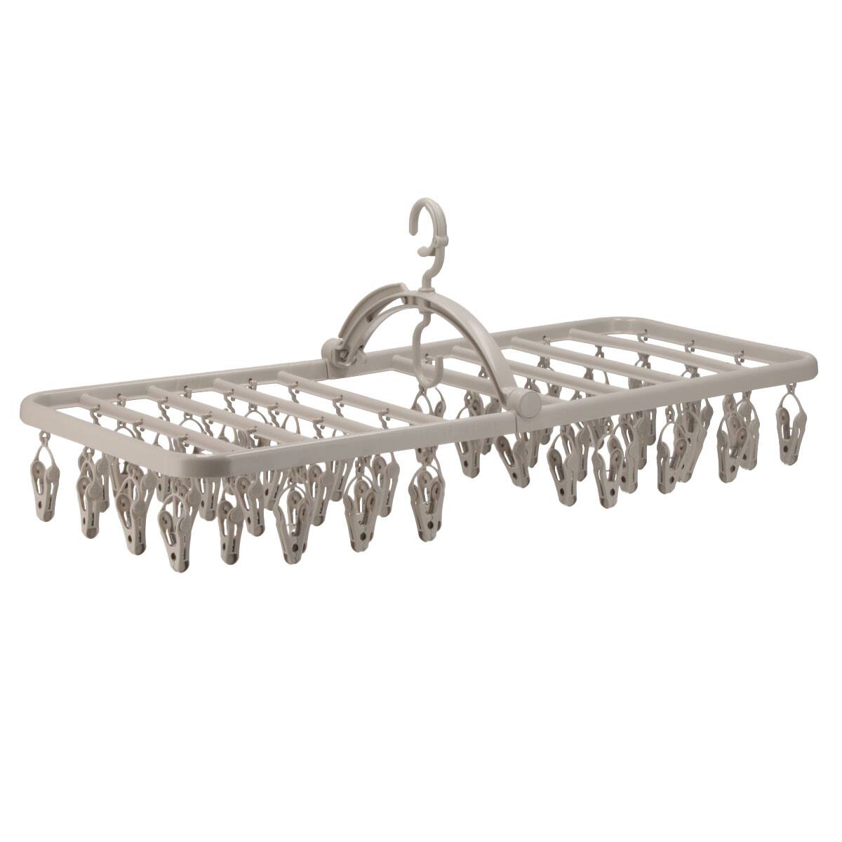 簡単取り込みハンガー 52ピンチ(ライトモカ SN02) | ニトリネット