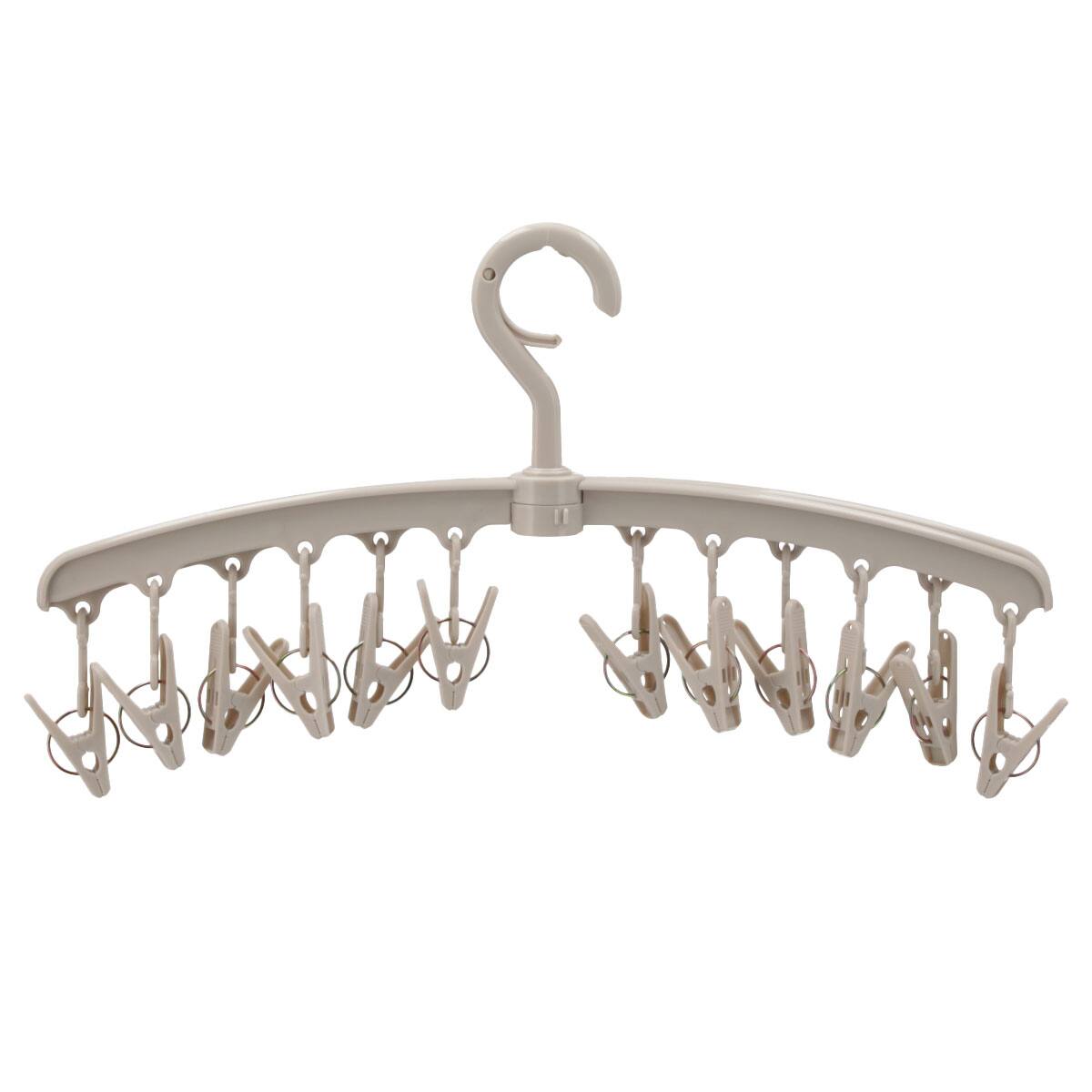 簡単取り込みハンガー 52ピンチ(ライトモカ SN02) | ニトリネット