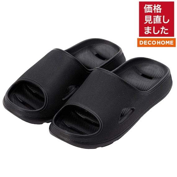 EVAアナアキベランダサンダル ブラック L 1枚目画像