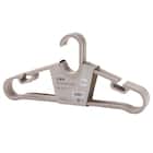 洗濯ハンガー(ライトモカ 10P YI02) 30本セット 7枚目画像