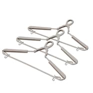 スライドアームキャッチハンガー3P(ライトモカ)