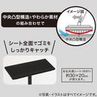 ゴミをしっかりキャッチ 伸縮フローリングワイパー(ラクッカ ブラック RK01) 3枚目画像