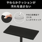 ゴミをしっかりキャッチ 伸縮フローリングワイパー(ラクッカ ブラック RK01) 4枚目画像