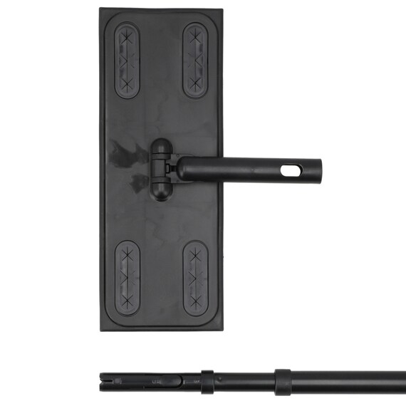 ゴミをしっかりキャッチ 伸縮フローリングワイパー(ラクッカ ブラック RK01) 14枚目画像