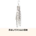 ８連ハンガー(ライトモカ DY01) 3枚目画像