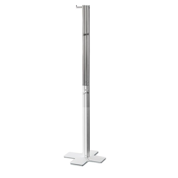 【たたんでポールハンガーとしても使える】 ランドリースタンド(BH11 ホワイト) 8枚目画像