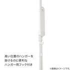 壁面突っ張り 物干し(BH12 ホワイト) 6枚目画像