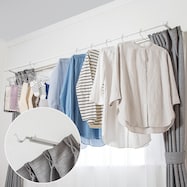 カーテンレール用物干ハンガー(2個組 DL03)