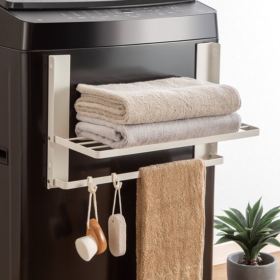 【マグネット】折り畳み式 バスタオルラック(CP03) 1枚目画像