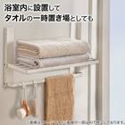 【マグネット】折り畳み式 バスタオルラック(CP03) 5枚目画像