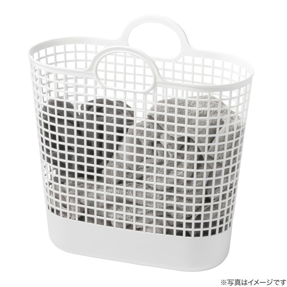 片手で持てるスリムバスケット(ビッグ) 5枚目画像