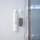 コンパクトになる 折りたたみ マグネット水切りワイパー(ホワイト) 4枚目画像