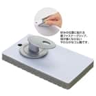 グリップ付きで手がラクなバススポンジ 2枚目画像