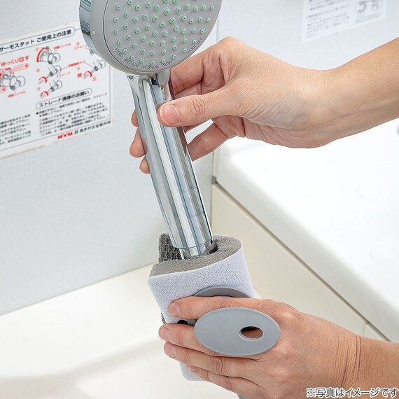 グリップ付きで手がラクなバススポンジ 5枚目画像