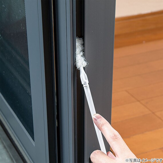 隙間に使い分けができるサッシクリーナー 4枚目画像