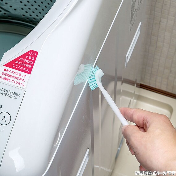 細かい部分のお掃除に 洗濯機ここそこブラシ 4枚目画像