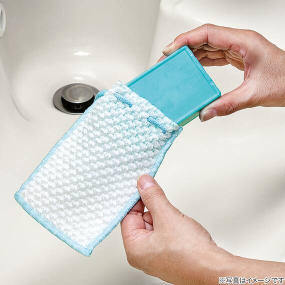 泡立ちのいい 洗濯せっけんネット 3枚目画像