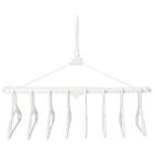 折りたためる 8連ハンガー(HG002) 5枚目画像