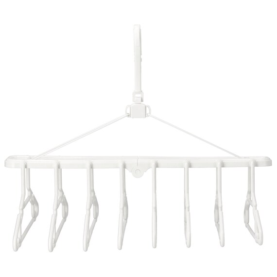 折りたためる 8連ハンガー(HG002) 5枚目画像